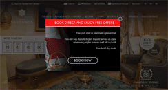Desktop Screenshot of hotelsultania.com